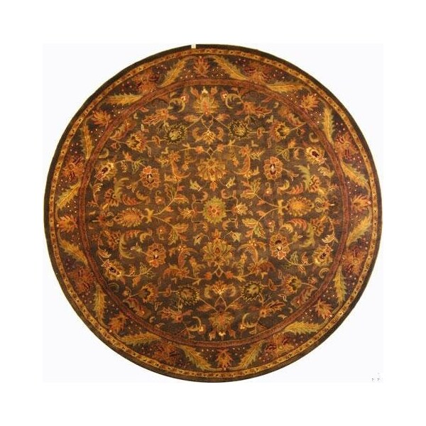 Safavieh 2 ft.-3 in. x 10 ft. Runner Traditional Antiquity- Charcoal Hand Tufted Rug - AT52K-210