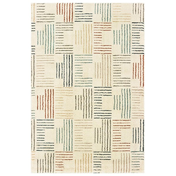 Oriental Weavers 2 ft. 3 in. x 7 ft. 6 in. Carson Runner Rug Ivory - C9663A068230ST