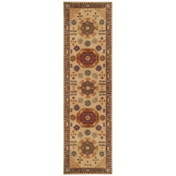 Safavieh Heritage Runner Rug, Beige and Multicolor - 2 ft.-3 in. x 8 ft. - HG402A-28
