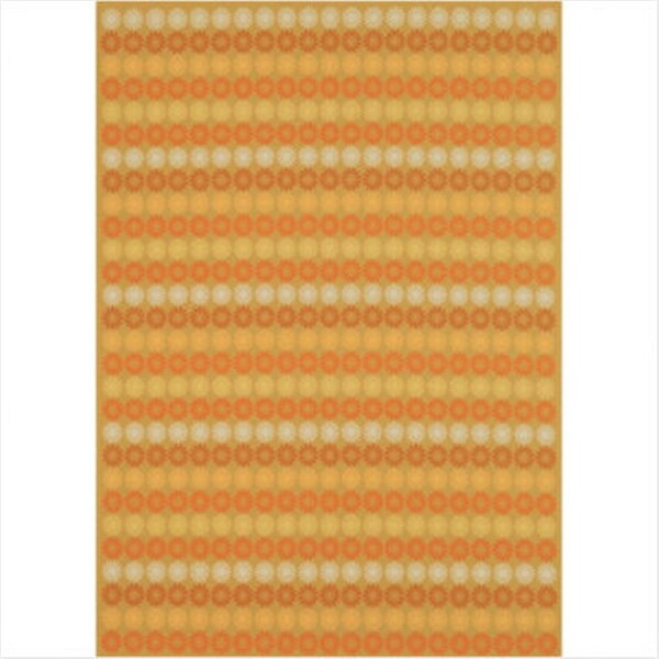 Safavieh Transitional Sunstripe 8.25 ft. x 11 ft. Machine Made Contemporary Rug - Cinnamon - MSR1132A-9