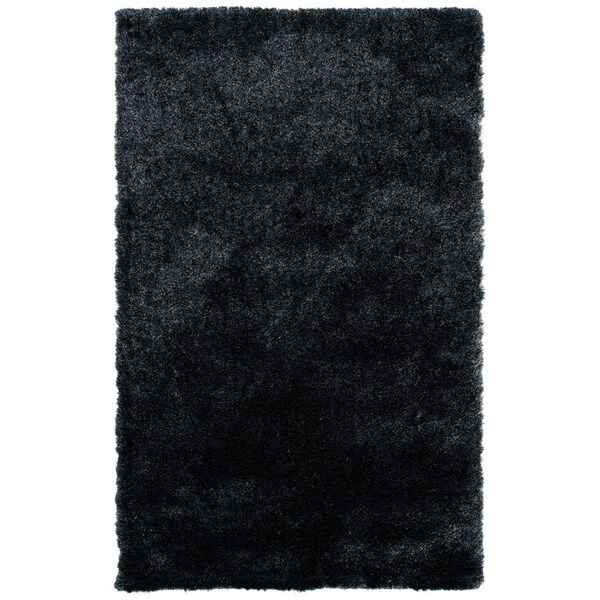 Safavieh 5 x 8 ft. Shag Hand Tufted Rectangle Area Rug, Dark Grey - SG512H-5
