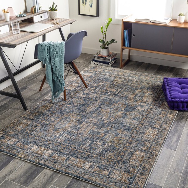 Livabliss Mirabel MBE-2301 Area Rug , With Fringe - MBE2301-710103