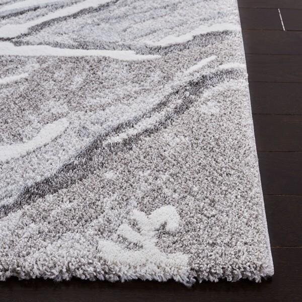 Safavieh 2 Ft. - 4 In. X 9 Ft. - 11 In. Runner- Indoor - Outdoor Courtyard Grey Natural Machine Made Rug - CY2098-3606-210