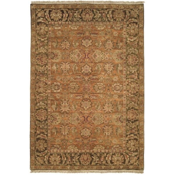 Safavieh Old World 6 ft. x 9 ft. Hand Knotted Medium Rectangle Rug - Gold-Green - OW115D-6