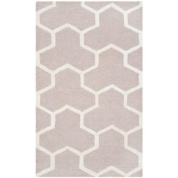Safavieh 2 ft.-6 in. x 6 ft. Cambridge Hand Tufted Runner RugBeige & Ivory - CAM146J-26