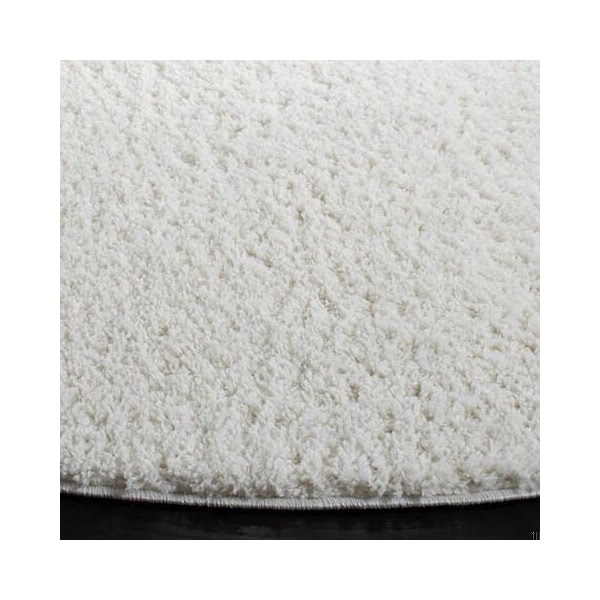 Safavieh 2 x 8 ft. August Shag 500 Contemporary Runner Power Loomed Rug Ivory - AUG544A-28