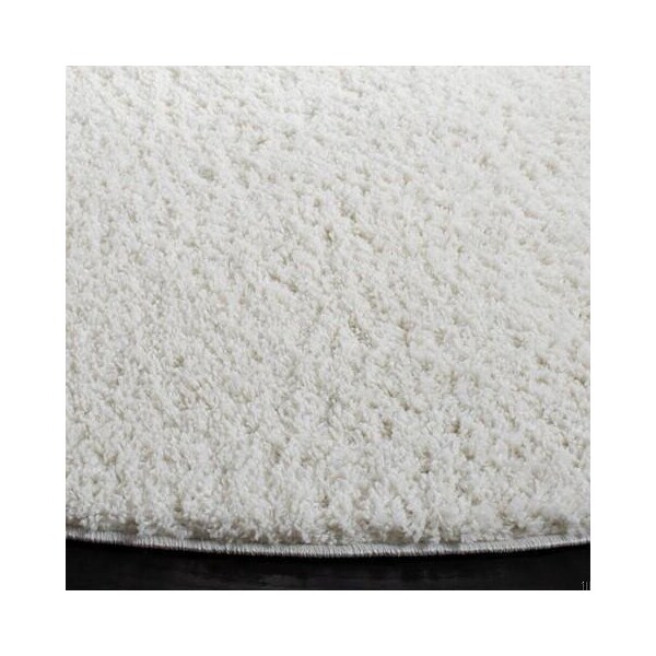Safavieh 2 x 8 ft. August Shag 500 Contemporary Runner Power Loomed Rug Ivory - AUG544A-28