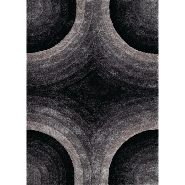 United Weavers 1 ft. 10 in. x 3 ft. Finesse Astral Accent RugBlack - 2100 20270 24
