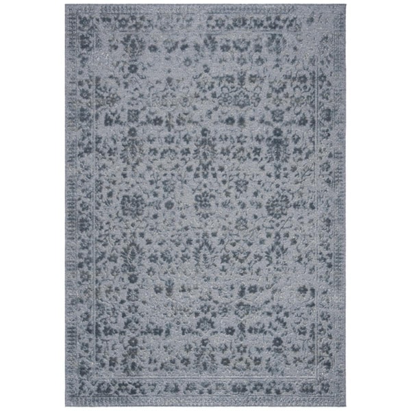 Safavieh 4 x 6 ft. Lana 600 Rectangle Power Loomed Rug Blue & Blue - LNA603M-4
