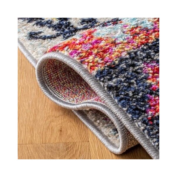 Safavieh Runner Adirondack Global Area Rug, Aqua & Fuchsia - 2 ft. -6 in. x 8 ft. - ADR224J-28