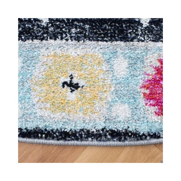 Safavieh Runner Adirondack Global Area Rug, Aqua & Fuchsia - 2 ft. -6 in. x 8 ft. - ADR224J-28