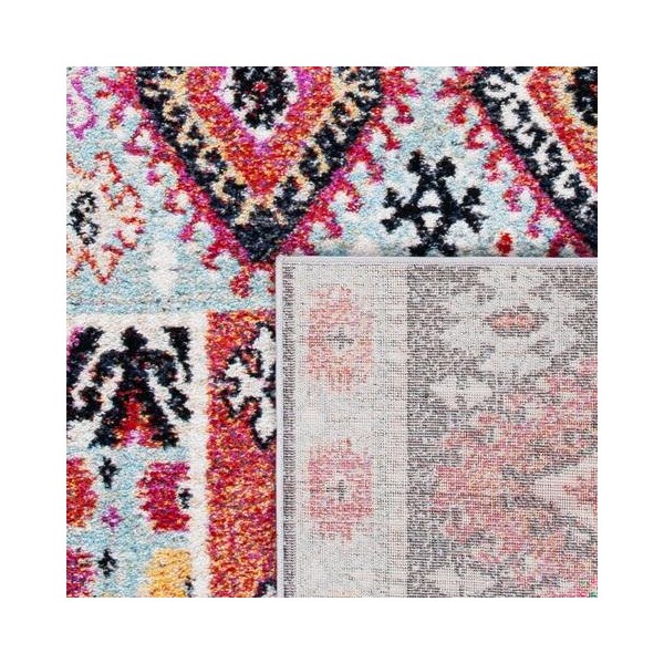 Safavieh Runner Adirondack Global Area Rug, Aqua & Fuchsia - 2 ft. -6 in. x 8 ft. - ADR224J-28