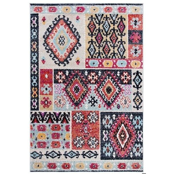 Safavieh Runner Adirondack Global Area Rug, Aqua & Fuchsia - 2 ft. -6 in. x 8 ft. - ADR224J-28