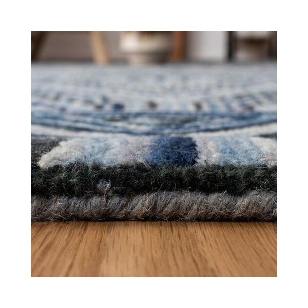 Safavieh Aspen Hand Tufted Rectangle Area RugGrey & Blue 3 x 5 ft. - APN823F-3