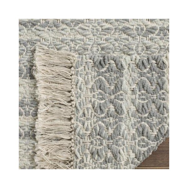 Safavieh 2 ft.-3 in. x 7 ft. Runner Boston Tufted Rug, Grey and Ivory - BOS707A-27
