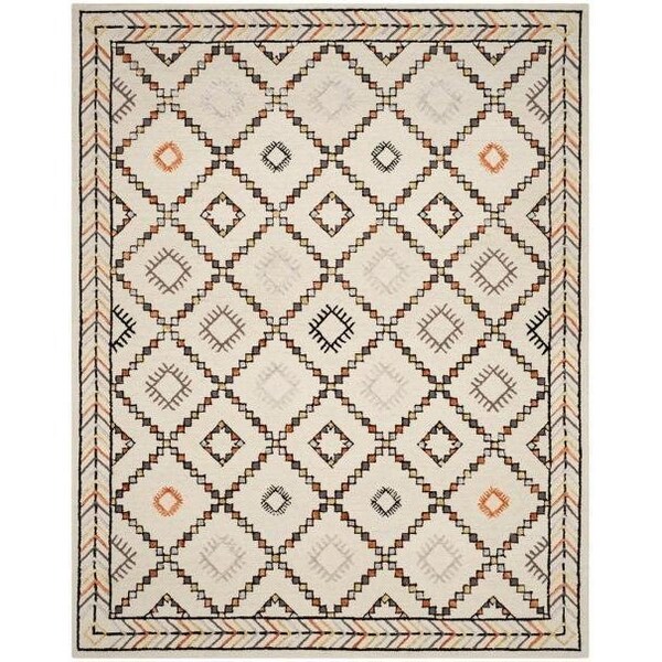 Safavieh 2 ft.6 in. x 4 ft. Bellagio Hand Tufted Accent Area RugIvory & Multicolor - BLG548A-24
