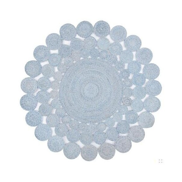Safavieh 5 x 5 ft. Cape Cod Round Area Rug, Blue - CAP226M-5R