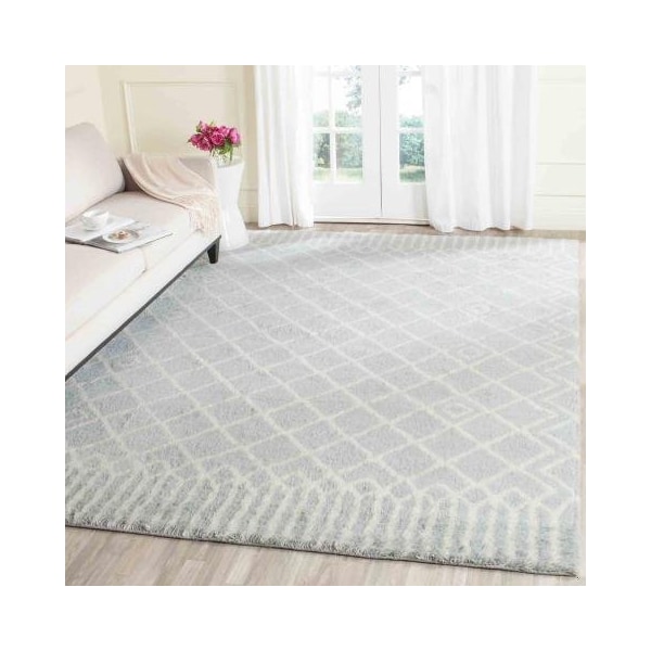 Safavieh 2 ft. 3 in. x 8 ft. Runner Casablanca Hand Tufted RugBlue & Ivory - CSB894B-28