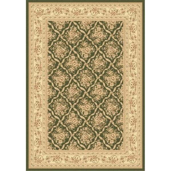 Dynamic Rugs Legacy 2 x 3.6 58018-440 Rug - Green - LE2458018440