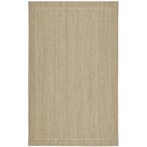 Safavieh Palm Beach Power Loomed Small Rectangle Rug- Desert Sand- 3 X 5 Ft. - PAB322A-3