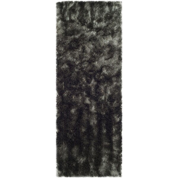 Safavieh Shag Hand Tufted Runner Rug, Titanium - 2 ft.-3 in. x 10 ft. - SG511-8383-210