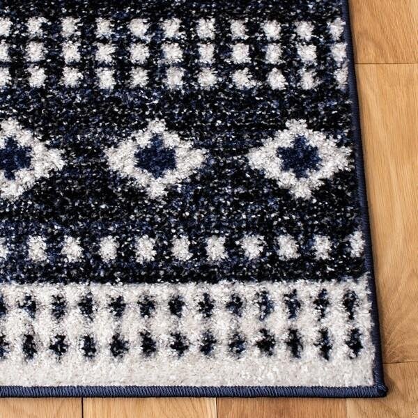 Safavieh Rectangular Adirondack Global Area Rug, Dark Grey & Ivory - 4 x 6 ft. - ADR277H-4