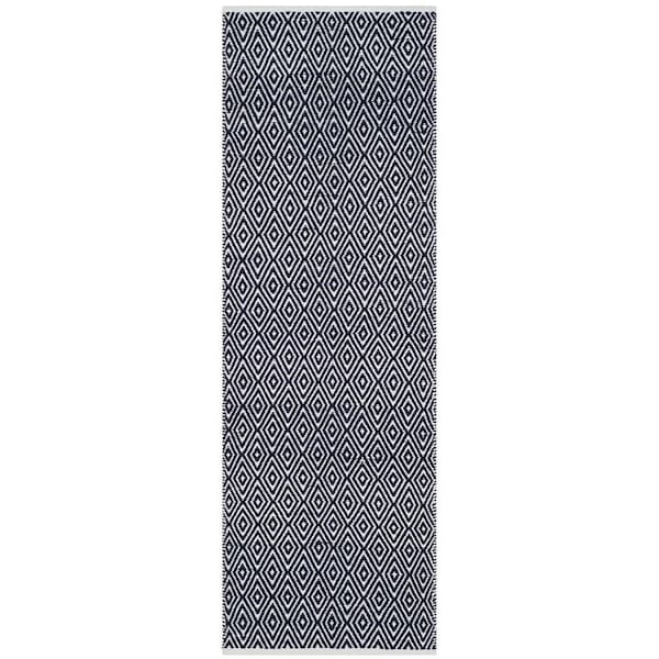 Safavieh 2 ft.-6 in. x 4 ft. Accent Boston Tufted RugNavy - BOS682D-24