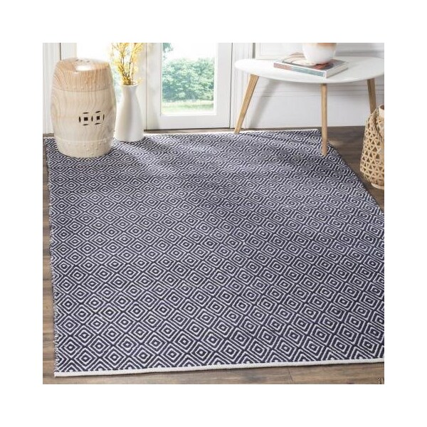 Safavieh 2 ft.-6 in. x 4 ft. Accent Boston Tufted RugNavy - BOS682D-24