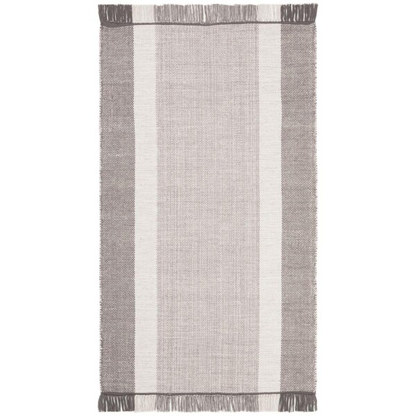 Safavieh 2 ft.-3 in. x 8 ft. Montauk Runner Hand Loomed Rug Ivory & Grey - MTK301A-28