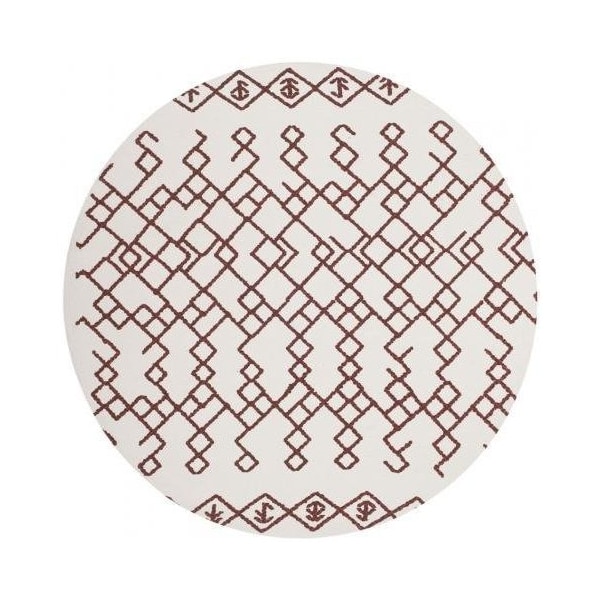 Safavieh Cedar Brook Large Rectangle Area Rug, Ivory and Rust - 8 x 10 ft. - CDR501D-8
