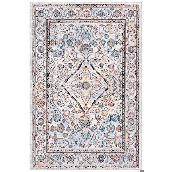 Safavieh 7 x 7 ft. Bristol Global Square Area RugCream & Beige - BTL364A-7SQ