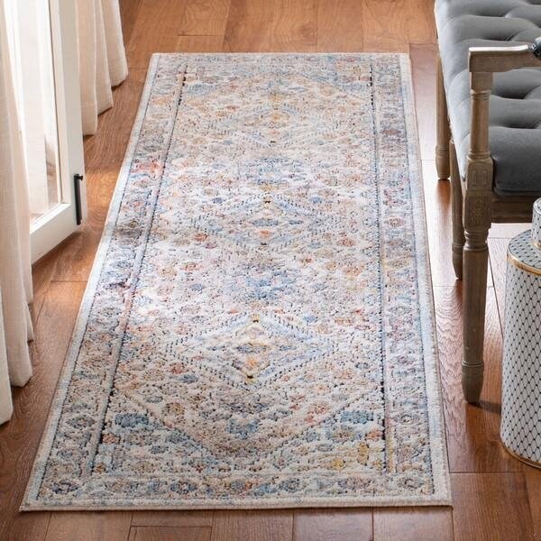 Safavieh 7 x 7 ft. Bristol Global Square Area RugCream & Beige - BTL364A-7SQ
