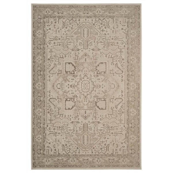 Safavieh 5 ft.-1 in. x 7 ft.-6 in. Essence Power Loomed Medium Rectangle Area Rug Natural & Taupe - ESS750A-5