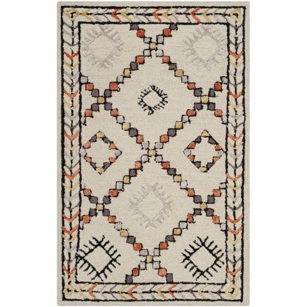 Safavieh 2 ft.3 in. x 7 ft. Bellagio Hand Tufted Runner RugIvory & Multicolor - BLG548A-27