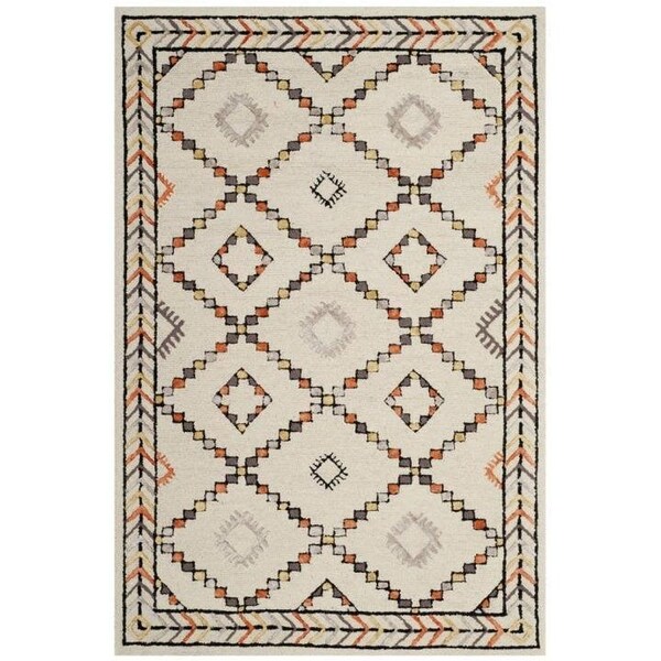 Safavieh 2 ft.3 in. x 7 ft. Bellagio Hand Tufted Runner RugIvory & Multicolor - BLG548A-27