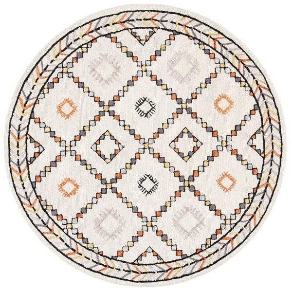 Safavieh 2 ft.3 in. x 7 ft. Bellagio Hand Tufted Runner RugIvory & Multicolor - BLG548A-27