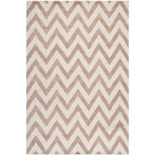 Safavieh Cambridge Hand Tufted Runner Rug- Beige - Ivory- 2 ft. 6 in. x 4 ft. - CAM139J-24