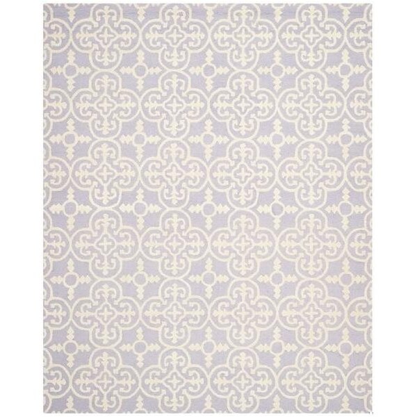 Safavieh Cambridge Hand Tufted Accent RugLavander & Ivory 2 x 3 ft. - CAM133C-2