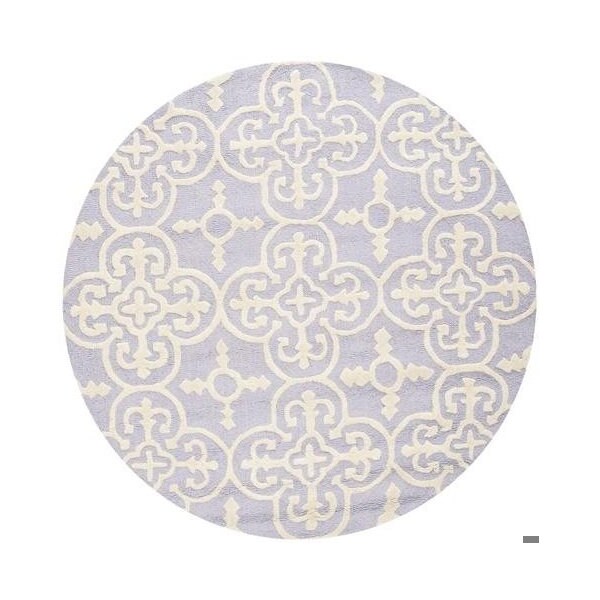 Safavieh Cambridge Hand Tufted Accent RugLavander & Ivory 2 x 3 ft. - CAM133C-2