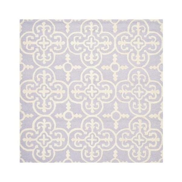 Safavieh Cambridge Hand Tufted Accent RugLavander & Ivory 2 x 3 ft. - CAM133C-2