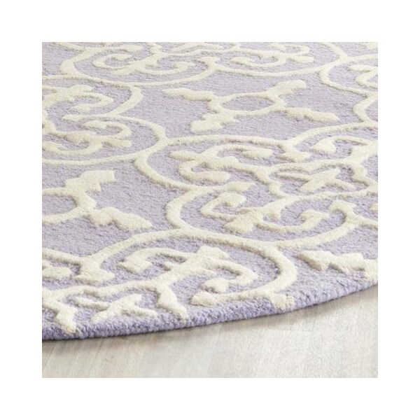 Safavieh Cambridge Hand Tufted Accent RugLavander & Ivory 2 x 3 ft. - CAM133C-2