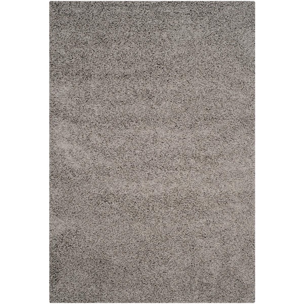 Safavieh Athens Shag Small Rectangle Rug, Light Grey - 3 x 5 ft. - SGA119F-3