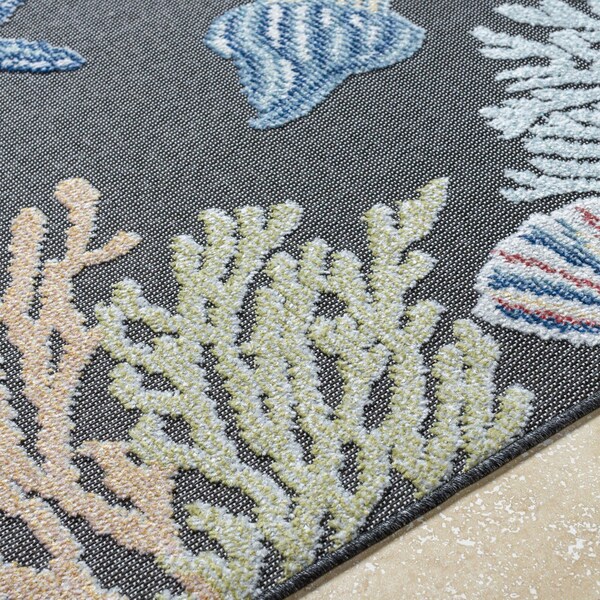 Livabliss Lakeside LKD-2310 Outdoor Safe Area Rug - LKD2310-537