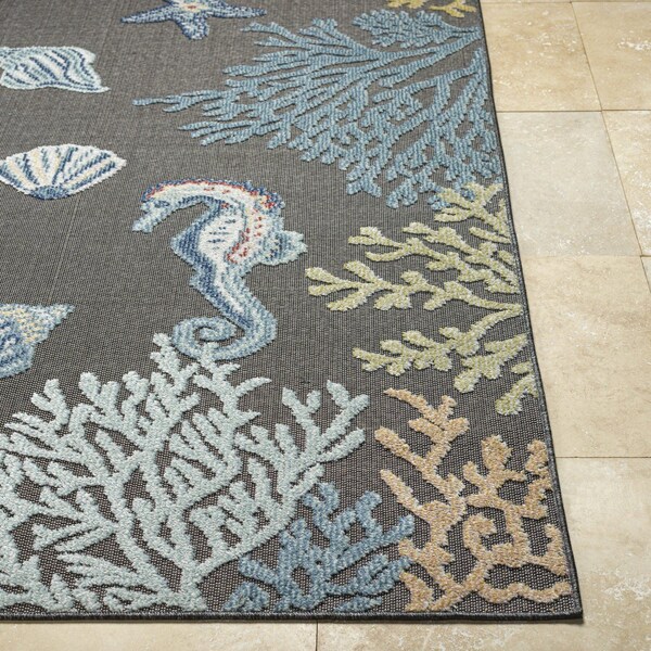 Livabliss Lakeside LKD-2310 Outdoor Safe Area Rug - LKD2310-537