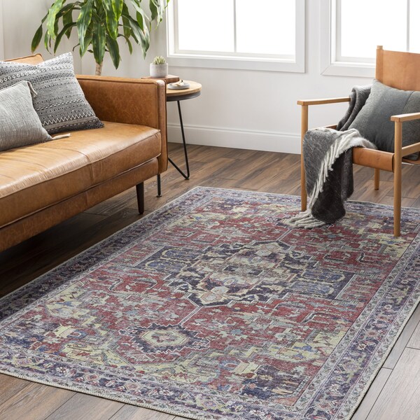 Livabliss Amelie AML-2372 Machine Washable Area Rug - AML2372-5373