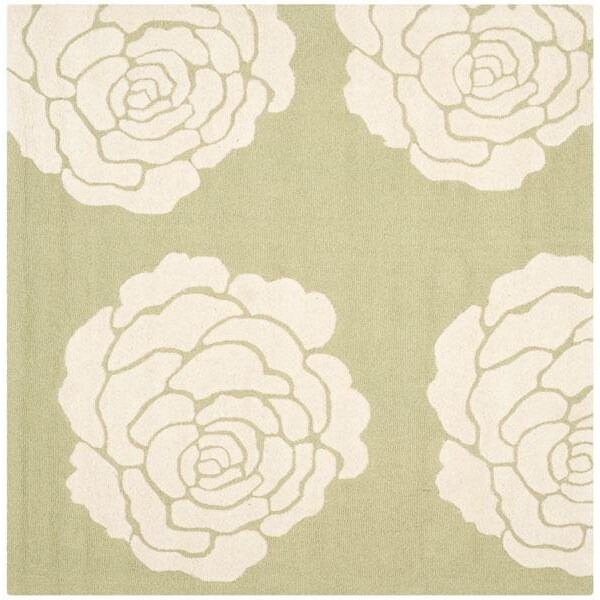 Safavieh 2 ft.-6 in. x 8 ft. Cambridge Hand Tufted Runner RugLime & Ivory - CAM782N-28