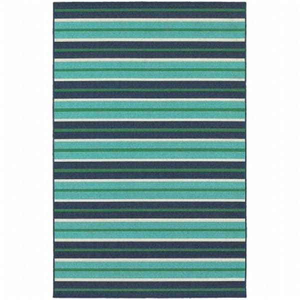 Sphinx By Oriental Weavers Oriental Weavers Meridian 9652F 2x8 Runner - Blue/ Green-Polypropylene - M9652F068230ST