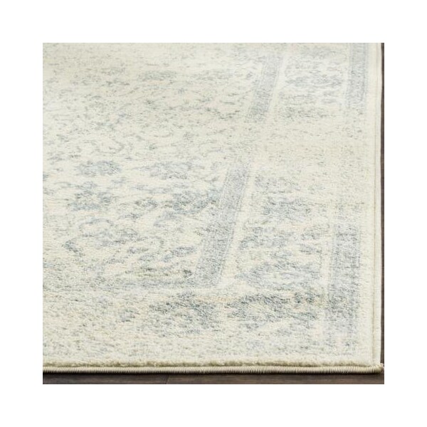 Safavieh Adirondack Runner Rug, Ivory and Slate - 2 ft.-6 in. x 14 ft. - ADR109S-214