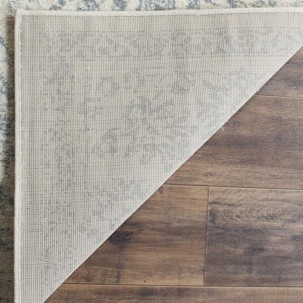 Safavieh Adirondack Runner Rug, Ivory and Slate - 2 ft.-6 in. x 14 ft. - ADR109S-214
