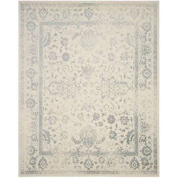 Safavieh Adirondack Runner Rug, Ivory and Slate - 2 ft.-6 in. x 14 ft. - ADR109S-214